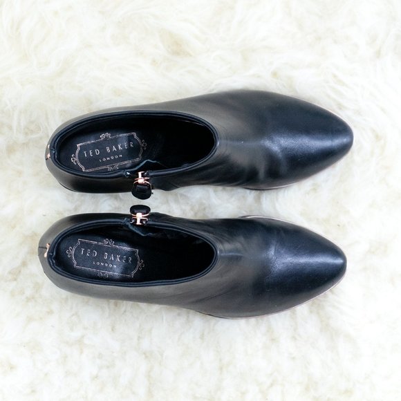 Ted Baker - Black Leather Boots - Picture 6 of 6